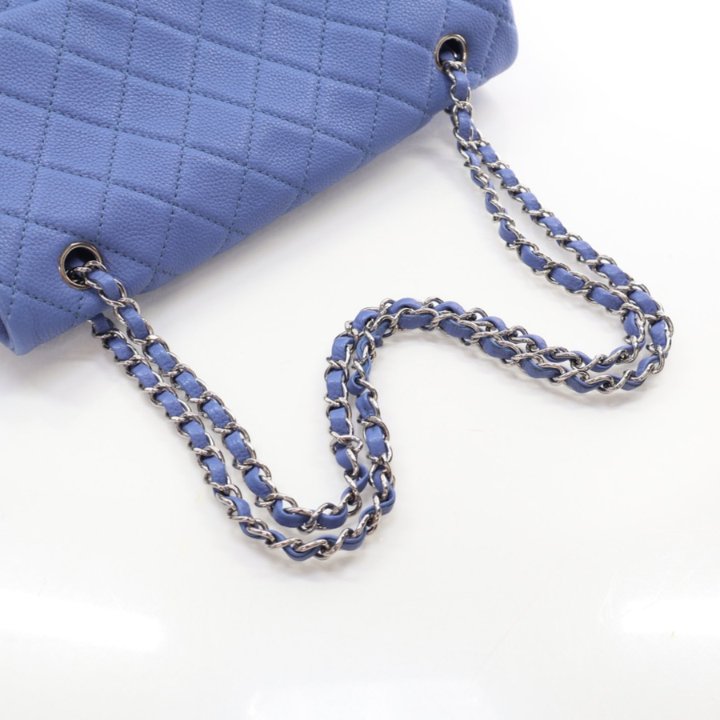 Chanel Jumbo Caviar Dual Compartment Accordion Flap Bag - Luxe Du Jour