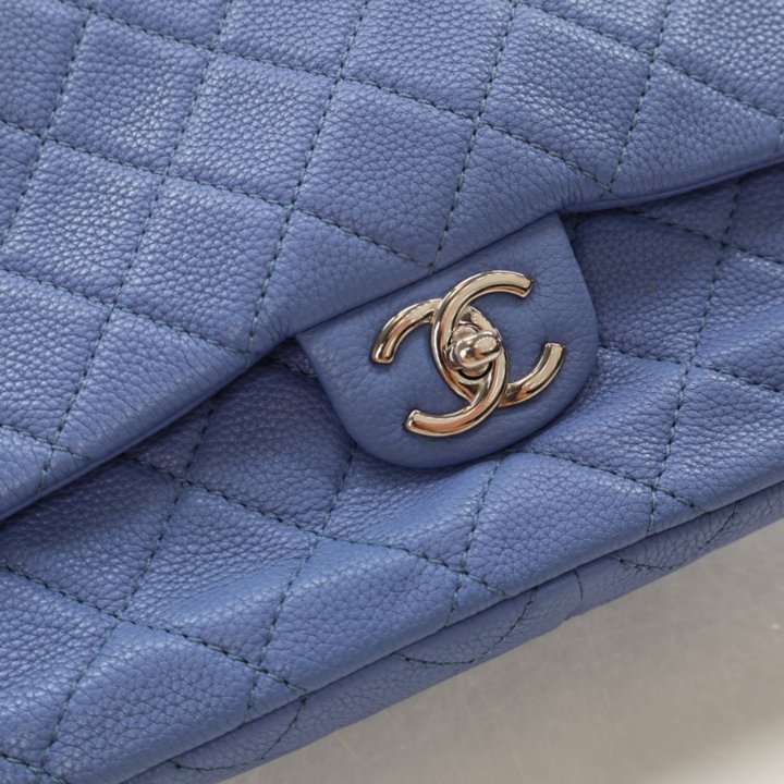 Chanel Jumbo Caviar Dual Compartment Accordion Flap Bag - Luxe Du Jour