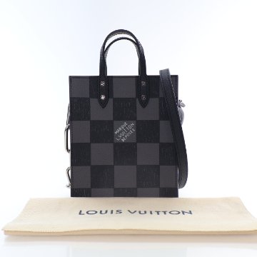 LOUIS VUITTON バック Limited Edition Navy Dark Monogram Canvas Upside Down Speedy