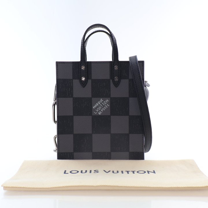 Louis Vuitton Damier Checkerboard Sac Plat XS - Luxe Du Jour