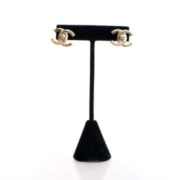 Chanel CC Turnlock Earrings