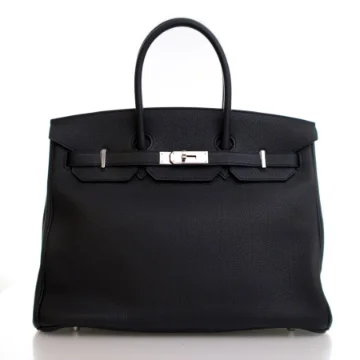 Hermes Black Togo Birkin 35