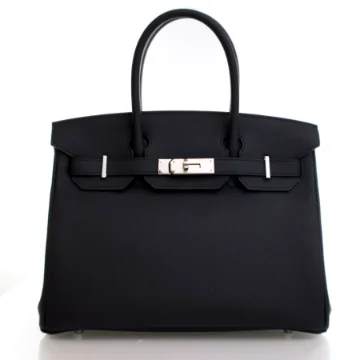 Hermes Black Togo Birkin 30