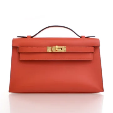 Hermes Capucine Swift Kelly Pochette
