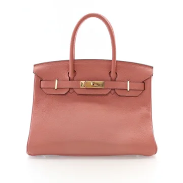 Hermes Rose Tea Togo Birkin 30