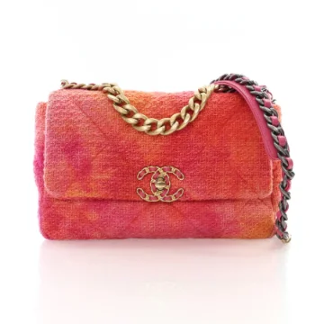 Chanel Medium Multicolor Tweed 19 Flap Bag