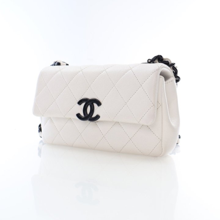 大割引 Small Chanel White Jour Du Luxe - Bag Flap Everything My Caviar その他