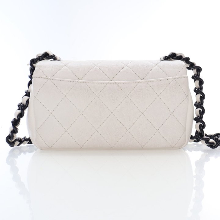 Chanel Small White Caviar My Everything Flap Bag - Luxe Du Jour