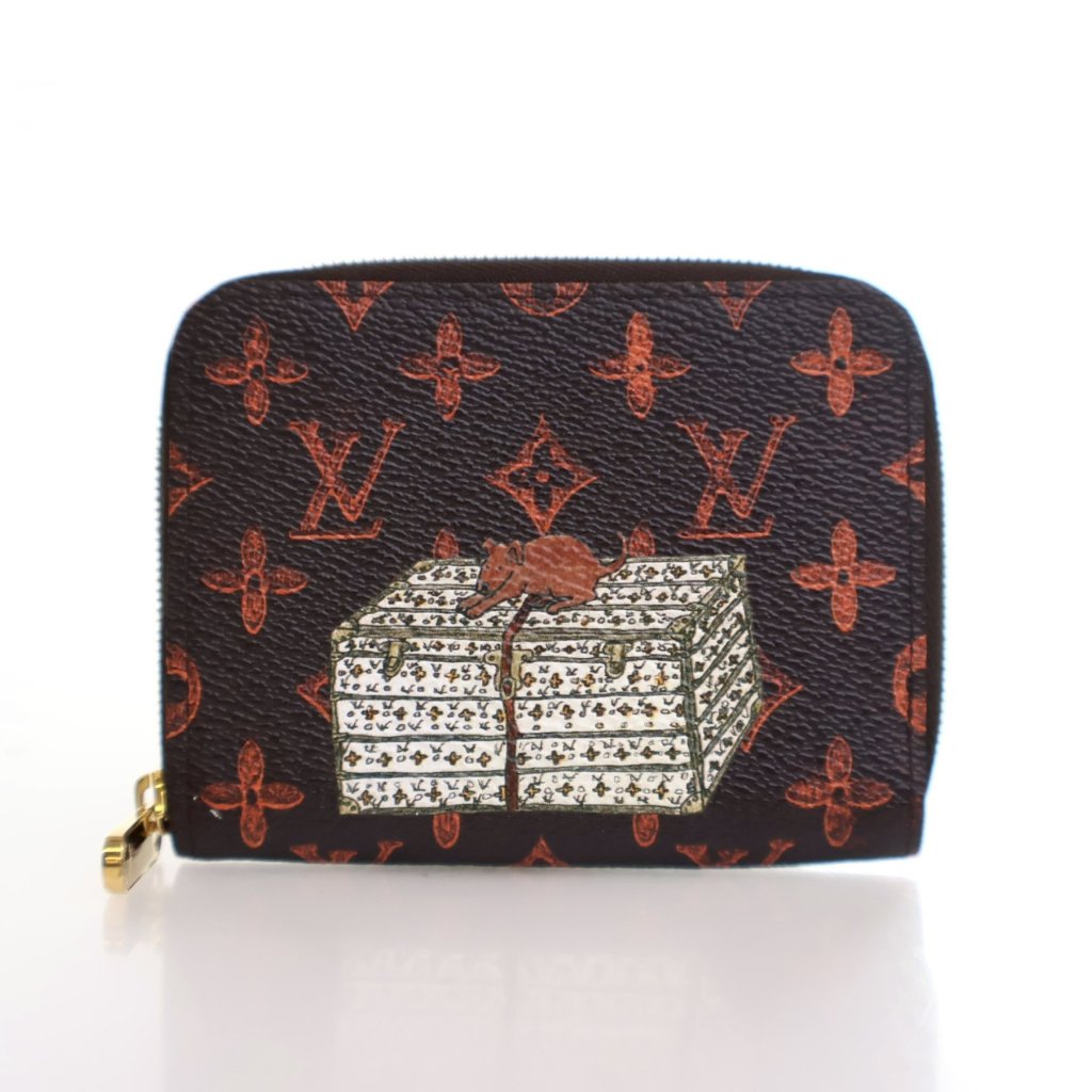 Louis Vuitton Catogram Zippy Coin Purse - Luxe Du Jour