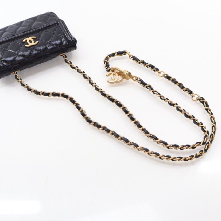 CHANEL - CHANEL チェーン レザー ベルトバッグの通販 by myo's