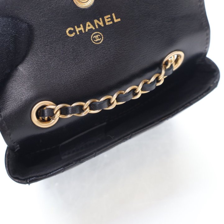 CHANEL - CHANEL チェーン レザー ベルトバッグの通販 by myo's