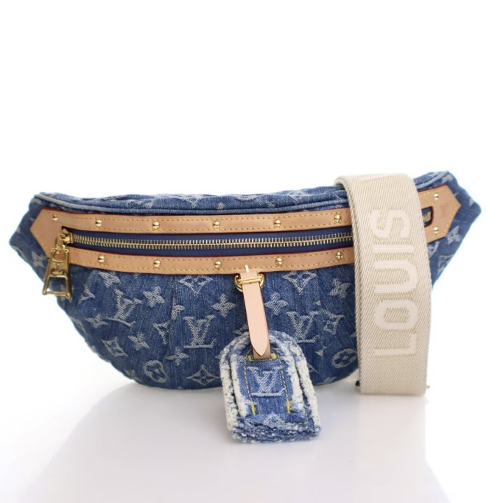 Louis Vuitton Monogram Denim High Rise Bumbag Luxe Du Jour