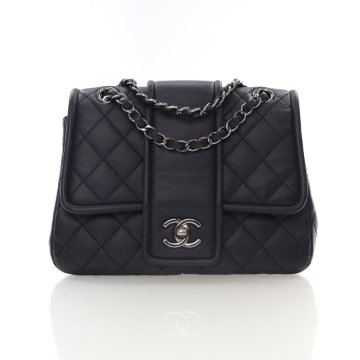 Chanel Lambskin Elementary Chic Flap Bag - Luxe Du Jour