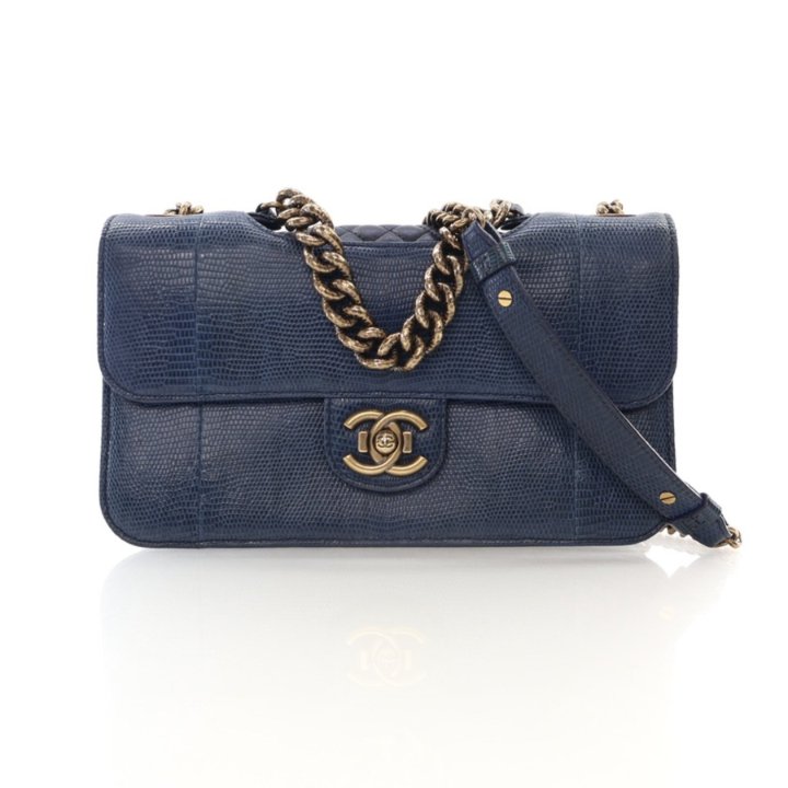 Chanel Medium Lizard Perfect Edge Flap Bag - Luxe Du Jour