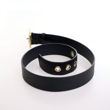 Women’s Diorquake belt in black calfskin Christian Dior Calfskin Diorquake Belt 75 30 Black 1838938  main image 4
