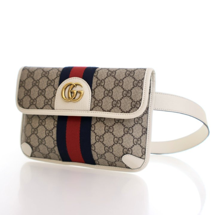 Gucci Small GG Supreme Ophidia Waist Bag Sz 80/32 - Luxe Du Jour