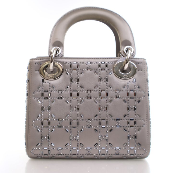 Dior Mini Satin Lady Dior - Luxe Du Jour