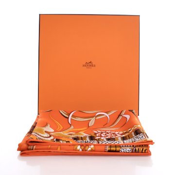 Hermes La Marche Du Zambeze Silk Scarf 90 - Luxe Du Jour