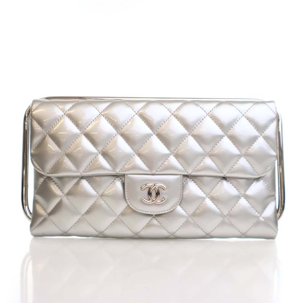 その他 CHANEL SUPER COLLECTION 2005 Chanel Milk Carton Handbag 2014 Supermarket Bag Patent