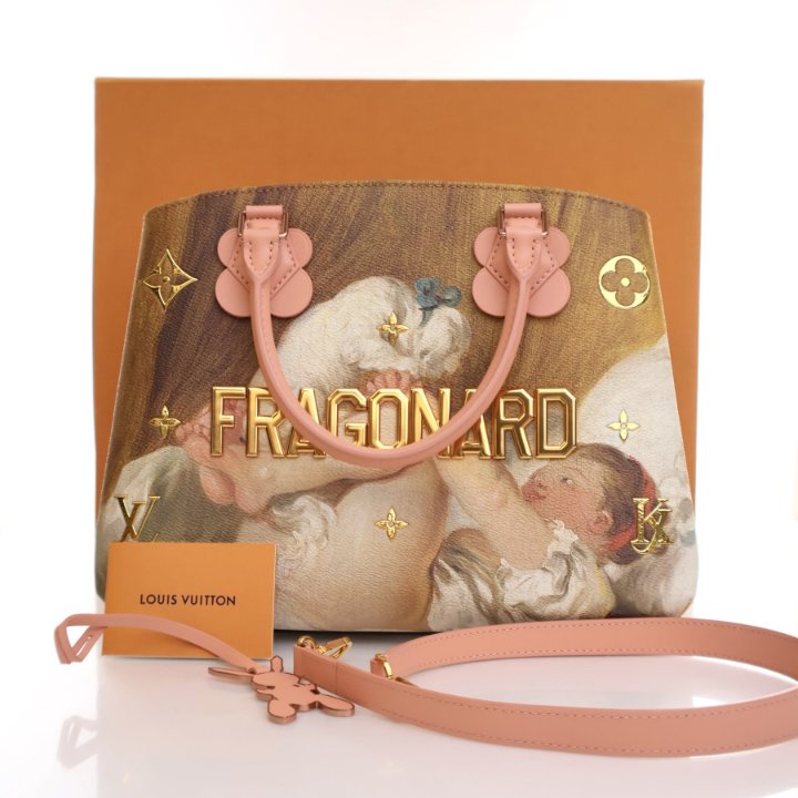 ゴージャス【Louis Vuitton】ミトン・フォックス Louis Vuitton x Jeff Koons Masters Fragonard Montaigne MM