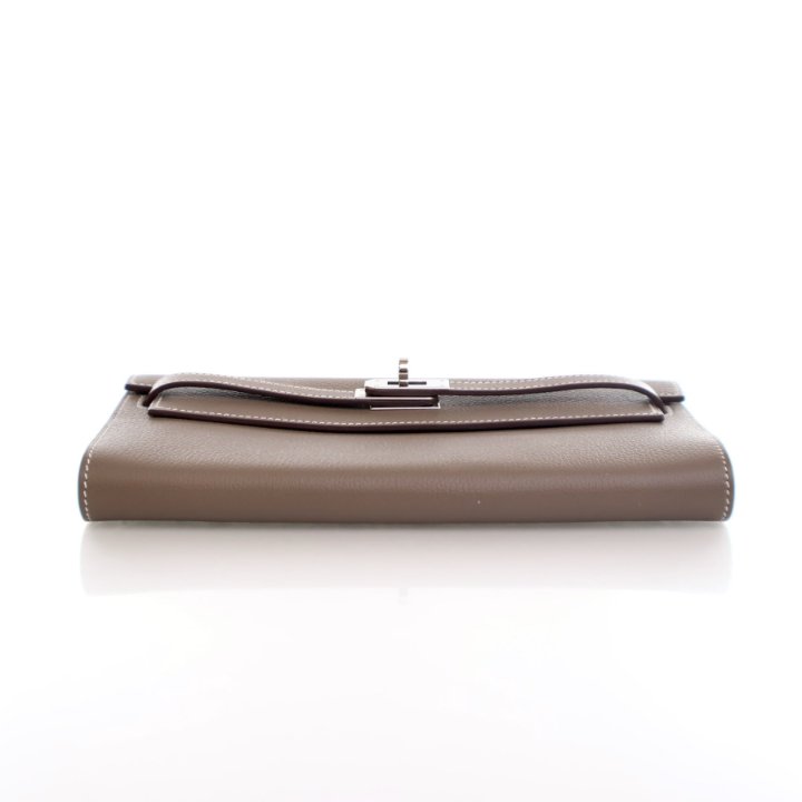 残りわずか!! [HERMES]ジップアンゴーEtoupe エトゥープシルバー エトゥープ HERMES Zipengo(エルメス ジップアンゴー) - 海外