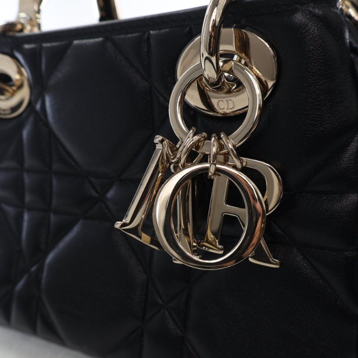 Dior Mini Lambskin The Lady 95.22 - Luxe Du Jour