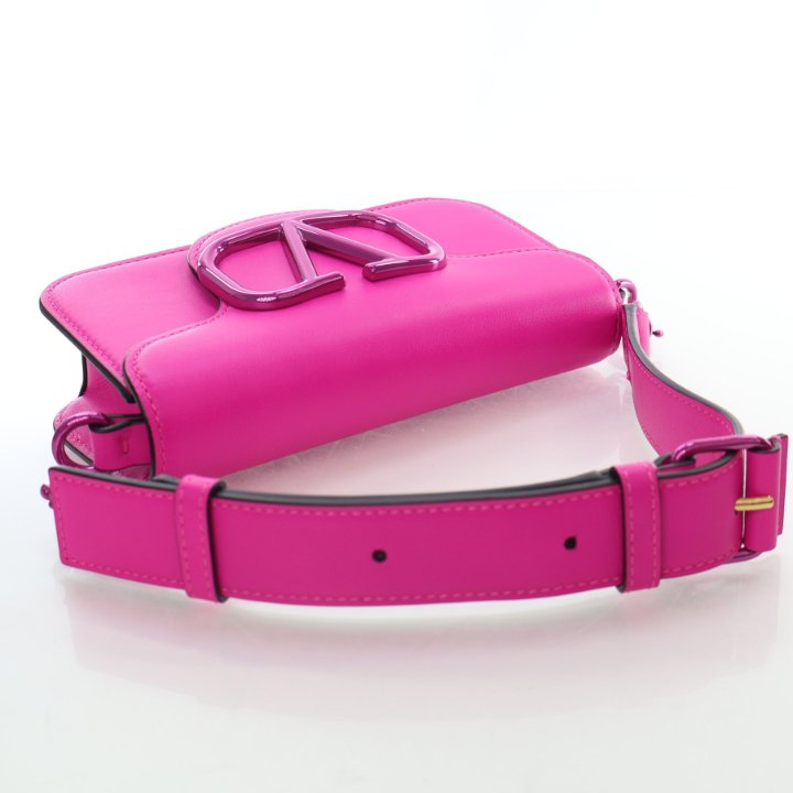 Valentino Small Calfskin Loco Crossbody Bag - Luxe Du Jour