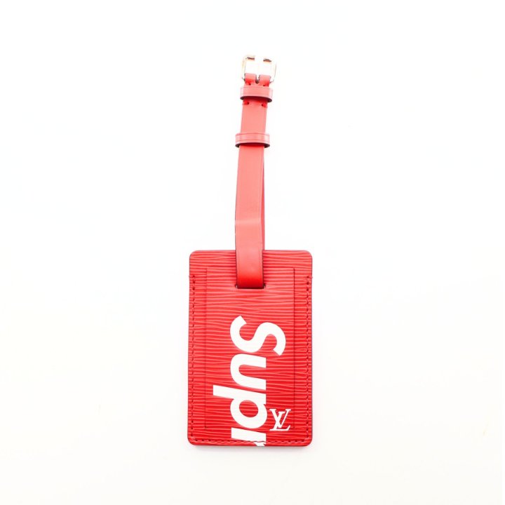 Louis Vuitton x Supreme Epi Luggage Tag - Luxe Du Jour