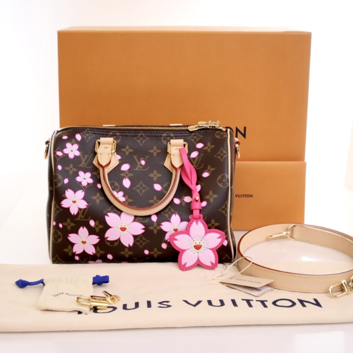 ぶ*ー様 Louis Vuitton BlossomVase New Louis Vuitton X Takashi Murakami 2025 Nano Bucket Cherry