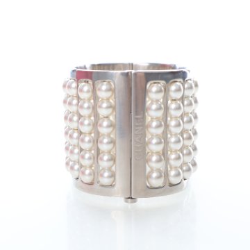 ★オールホワイト★【CHANEL】ボリュームブレスレット 96282923_5.jpg