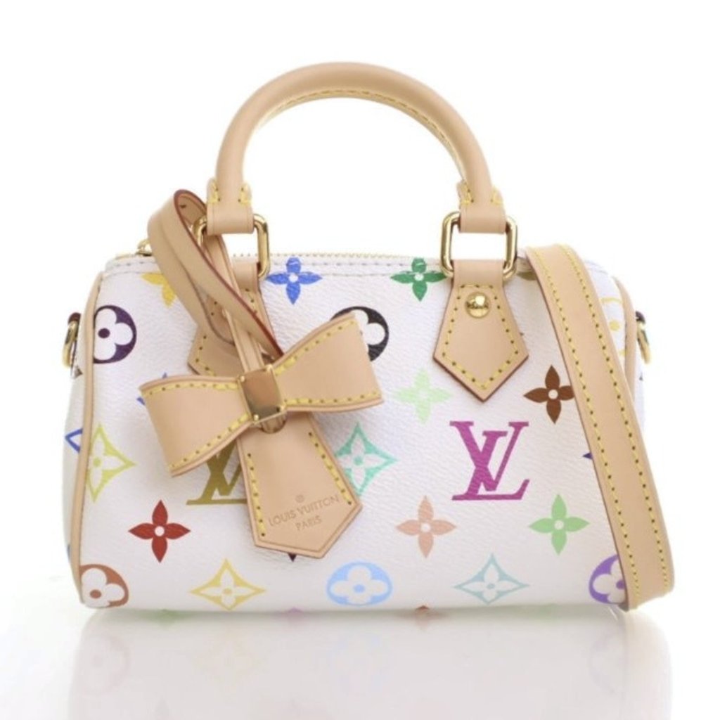 Louis Vuitton x Takashi Murakami Multicolor Monogram Nano