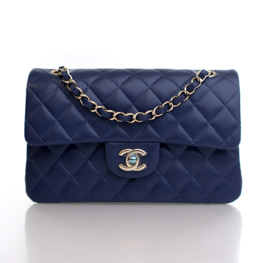 Chanel Small Caviar Classic Double Flap Bag - Luxe Du Jour