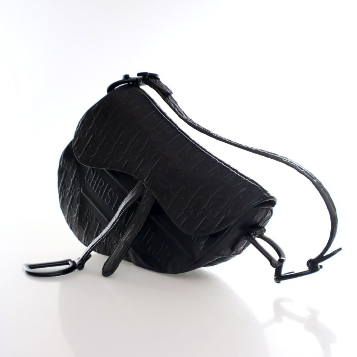 Dior Medium Oblique Embossed Saddle Bag - Luxe Du Jour