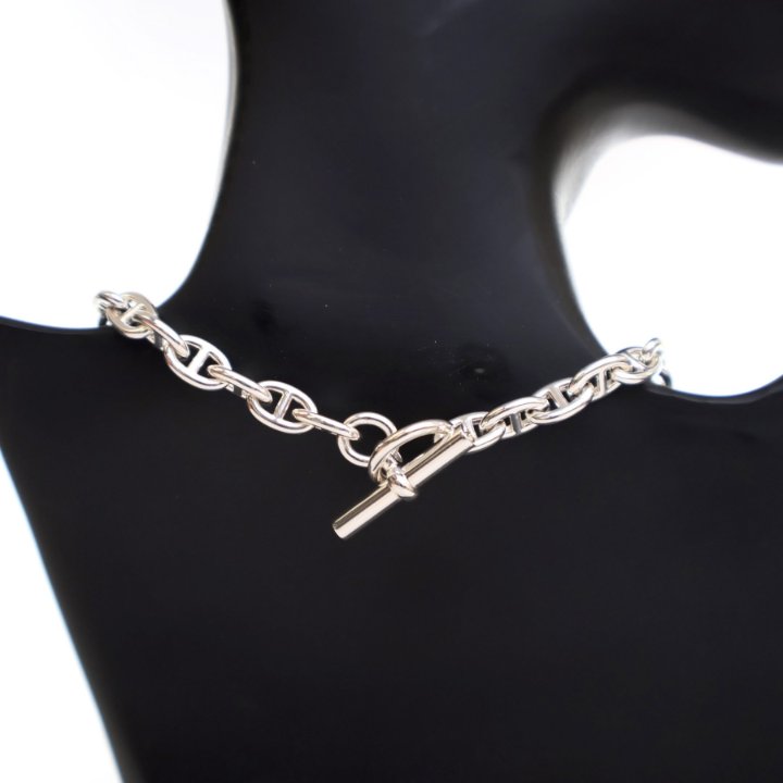 【大人の気品溢れる胸元】HERMES★Chaine d'ancre★ネックレス 入手困難！】HERMES ネックレスChaine d'ancre PM (HERMES