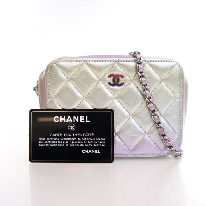 【CHANEL】Chanel camera bag★シャネル【ランク:A】 Chanel Scales Camera Bag Leather with Jersey Red 1022205