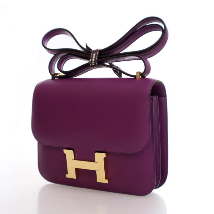 Hermes Anemone Evercolor Mini Constance 18 - Luxe Du Jour