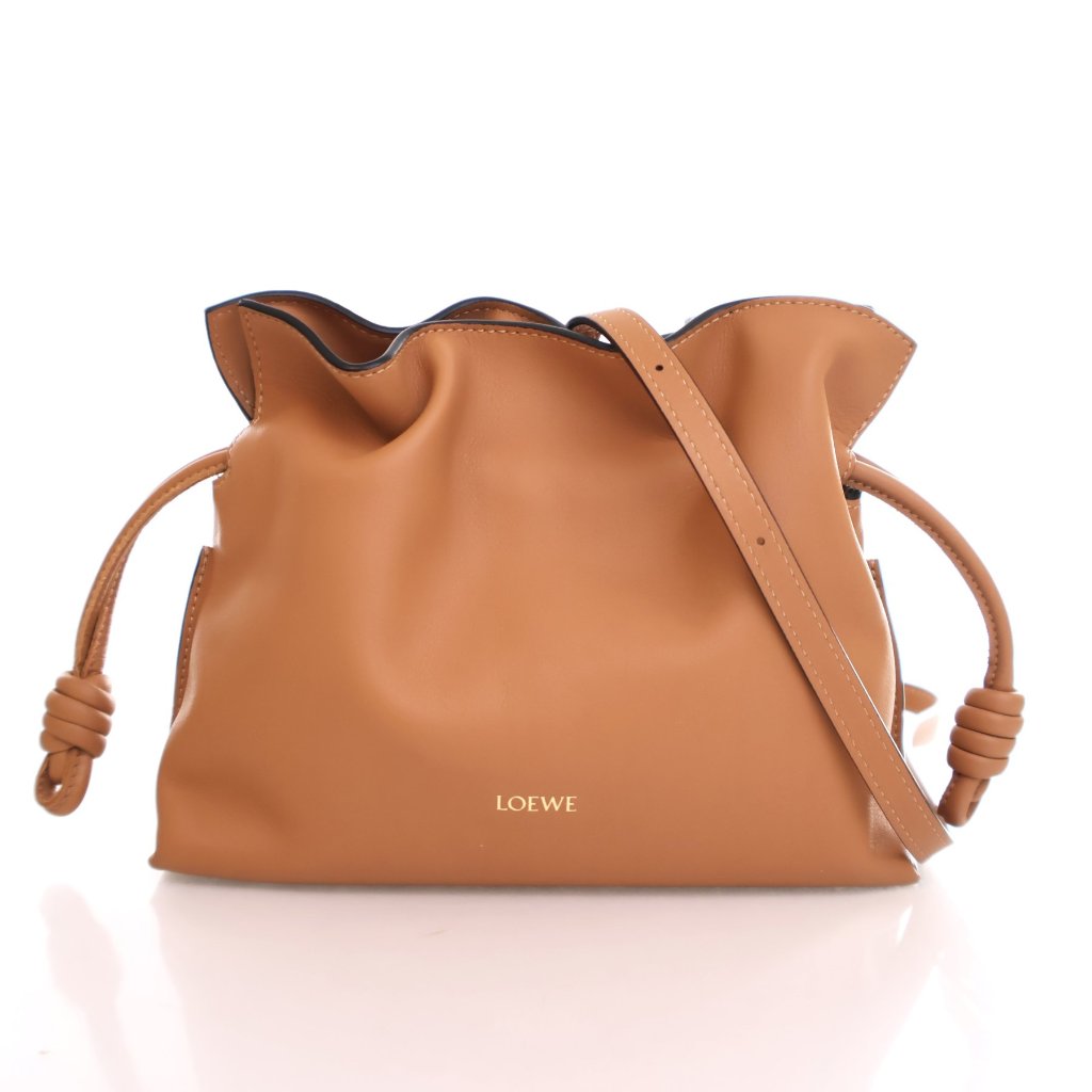 クラッチバッグ Loewe Flamenco Clutch Mini フラメンコクラッチ ミニ（ナパカーフ） ブラック - LOEWE