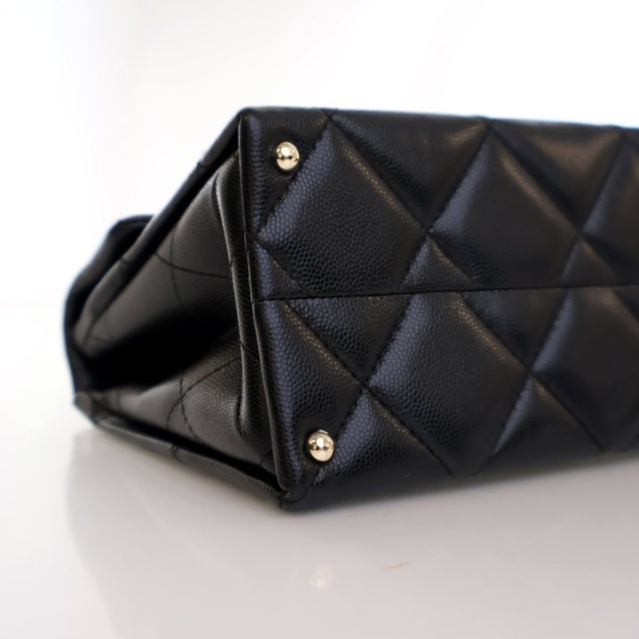 Chanel Mini Caviar Retro Twist Top Handle Bag - Luxe Du Jour