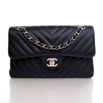 Chanel Small Lambskin Classic Double Flap Bag