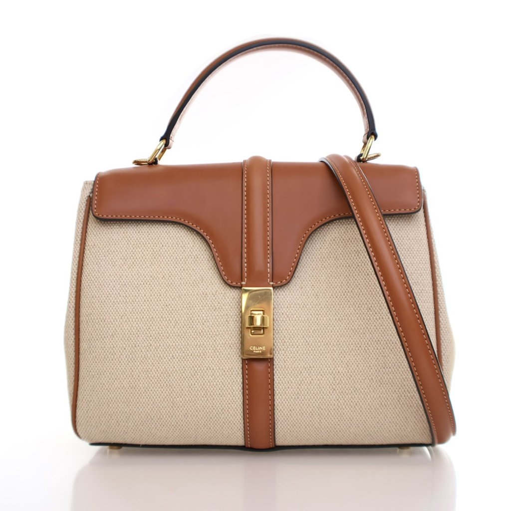 Celine Small Mixed Fibers 16 Top Handle Bag - Luxe Du Jour