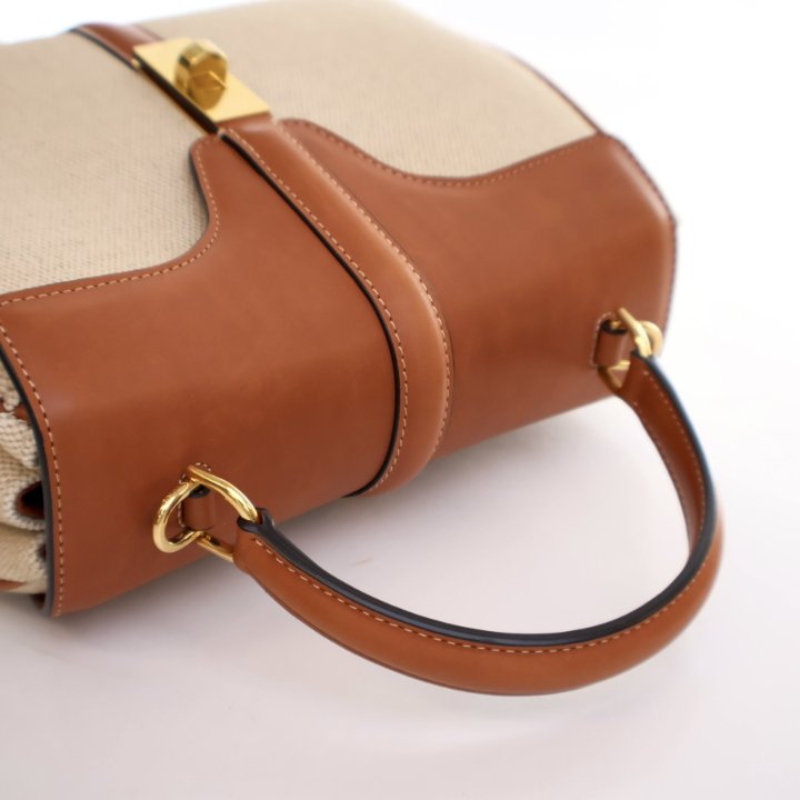 Celine Small Mixed Fibers 16 Top Handle Bag - Luxe Du Jour