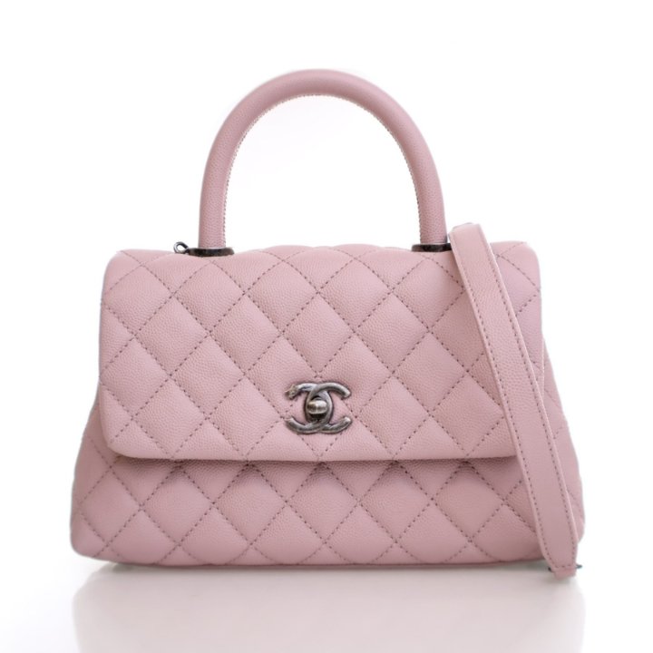 Chanel Small Caviar Coco Handle Bag - Luxe Du Jour