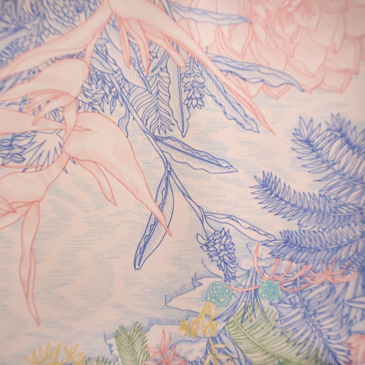 Hermes Faubourg Tropical Silk Scarf 90 - Luxe Du Jour