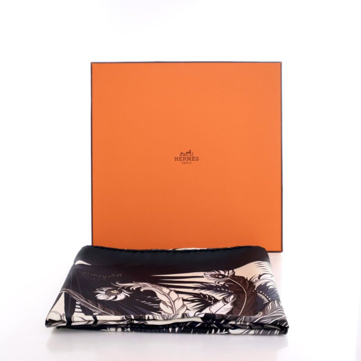 Hermes Mythiques Phoenix Silk Scarf 90 - Luxe Du Jour