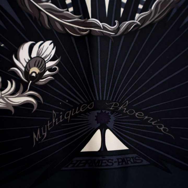 Hermes Mythiques Phoenix Silk Scarf 90 - Luxe Du Jour