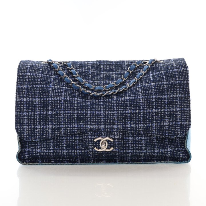 Chanel Tweed Classic Single Flap Bag - Luxe Du Jour