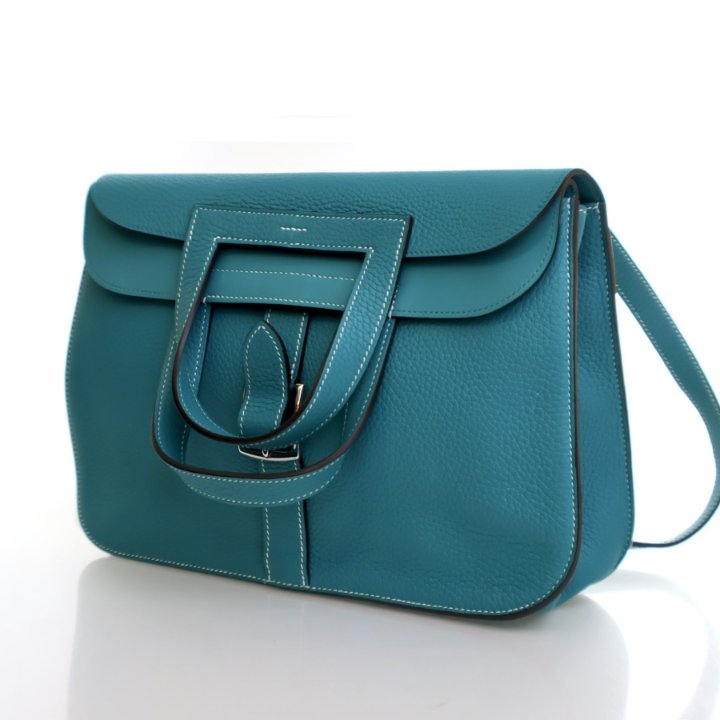 Hermes Vert Verone Clemence Halzan 31 - Luxe Du Jour