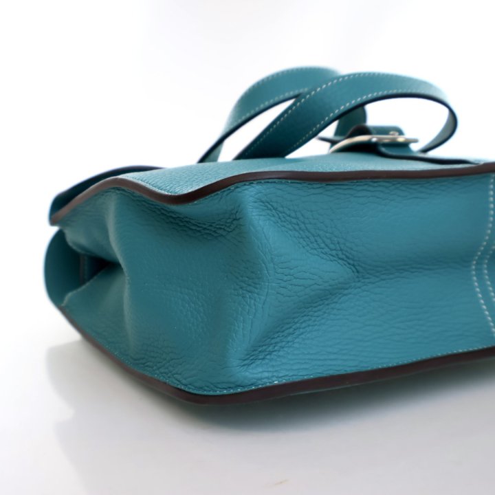 Hermes Vert Verone Clemence Halzan 31 - Luxe Du Jour
