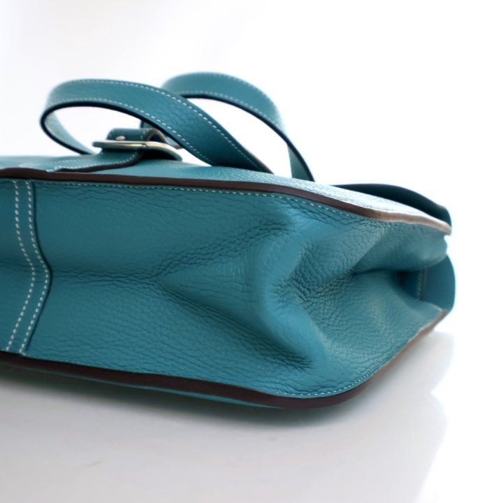 Hermes Vert Verone Clemence Halzan 31 - Luxe Du Jour