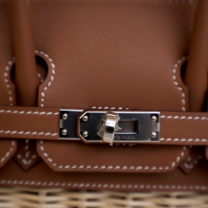 Hermes Gold Swift Picnic Birkin 25 - Luxe Du Jour Hermes Gold Swift Picnic Birkin 25 - Luxe Du Jour